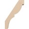 Ekena Millwork 3-inch W x 8-inch D x 12-inch H Valencia Rough Cedar Woodgrain TimberThane Knee Brace, Primed BRCUR03X08X12VALRCPR - alternate 6